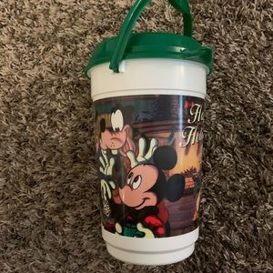 90’s Disney Parks Holiday Christmas Popcorn Bucket